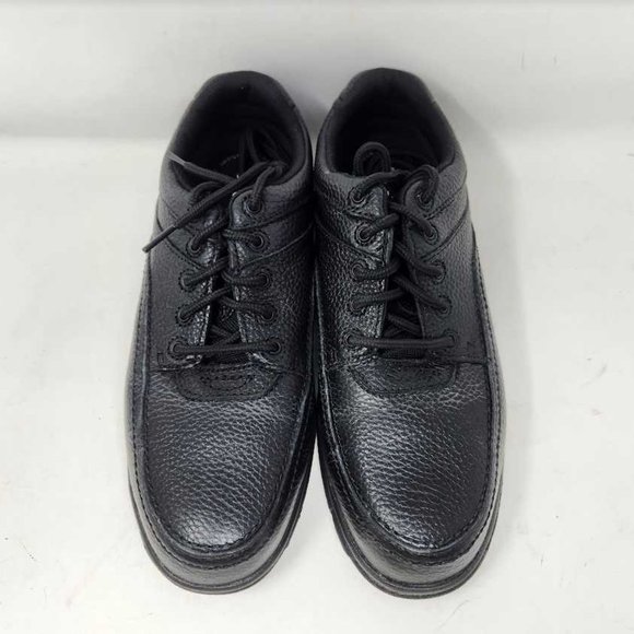 Men\'s 10EW X-Wide Rockport Works RK6761 black steel toe oxford work shoes main image 5